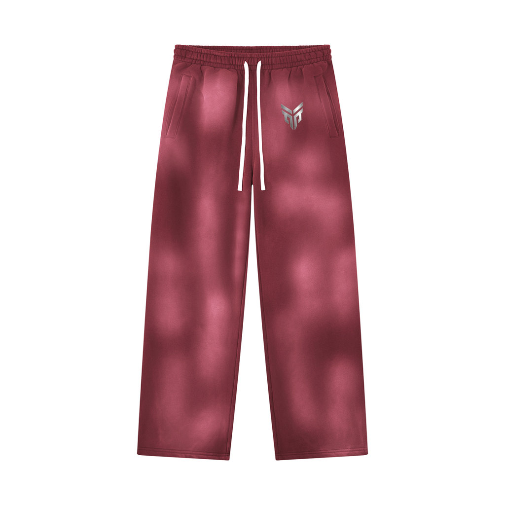 Unisex Sunfade Wide Leg Fleece Sweatpants