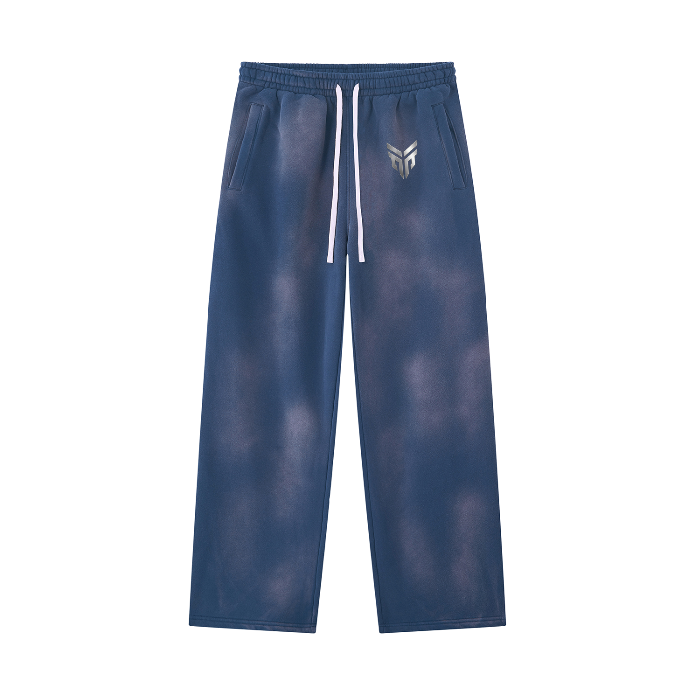 Unisex Sunfade Wide Leg Fleece Sweatpants