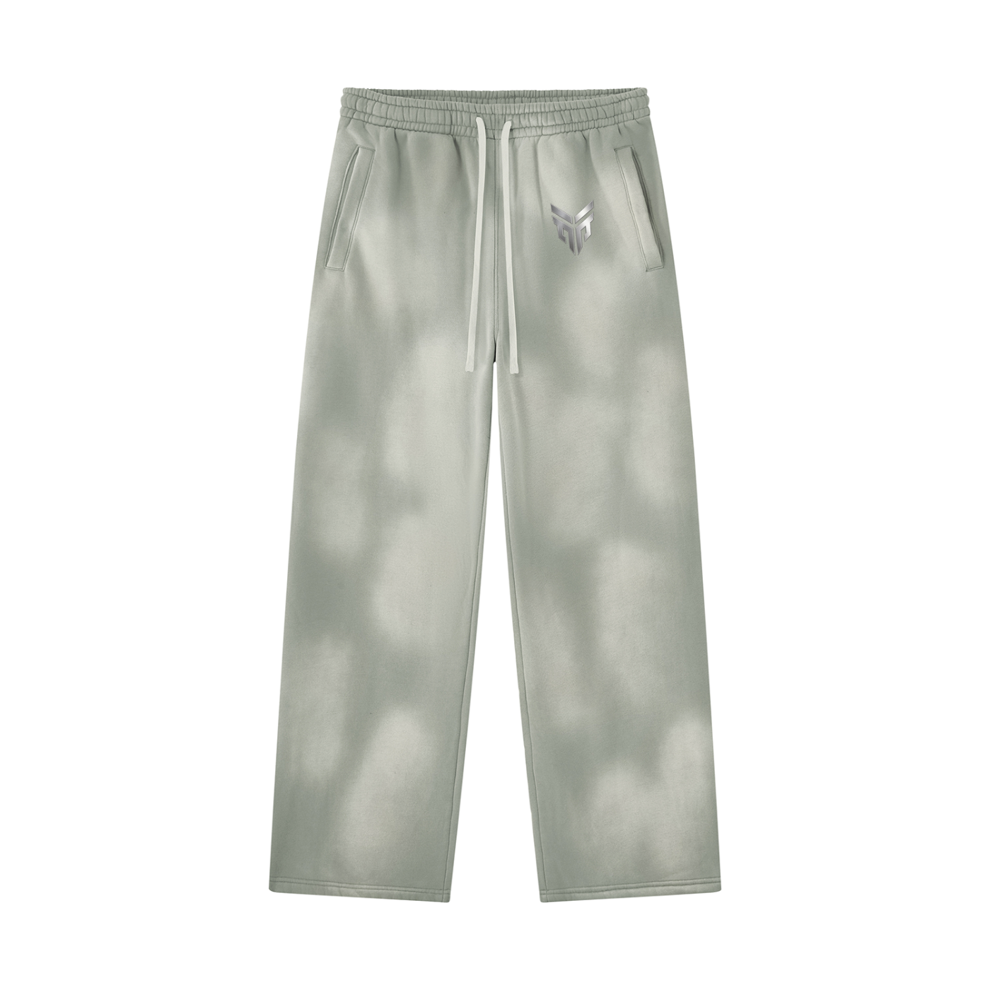 Unisex Sunfade Wide Leg Fleece Sweatpants