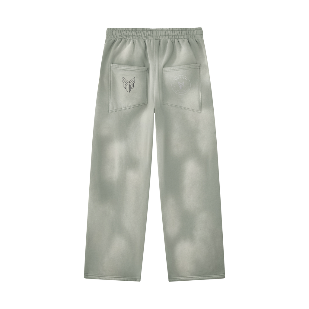 Unisex Sunfade Wide Leg Fleece Sweatpants