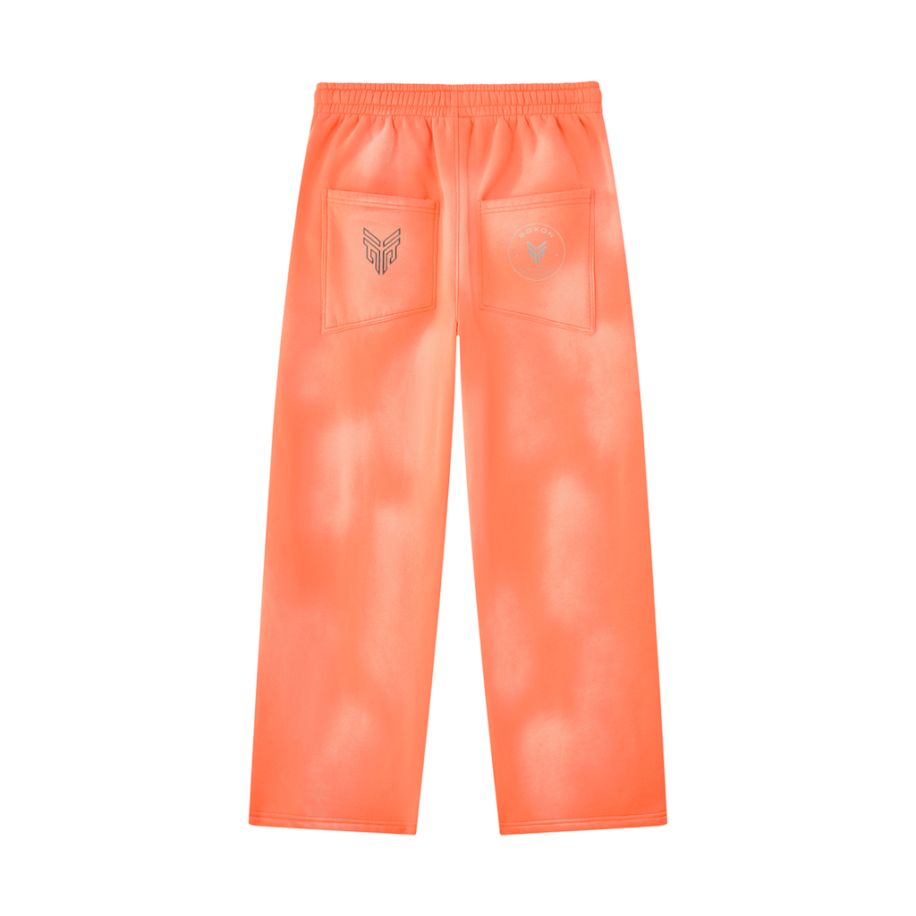 Unisex Sunfade Wide Leg Fleece Sweatpants