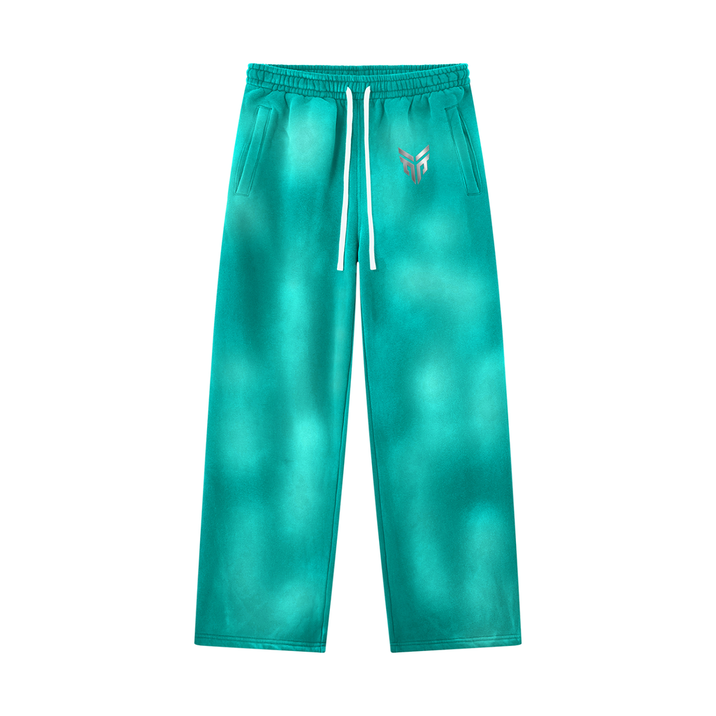 Unisex Sunfade Wide Leg Fleece Sweatpants